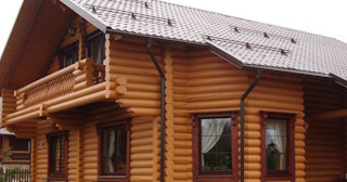 Строительство дома из оцилиндрованного бревна в Кушве - от 132860 рублей